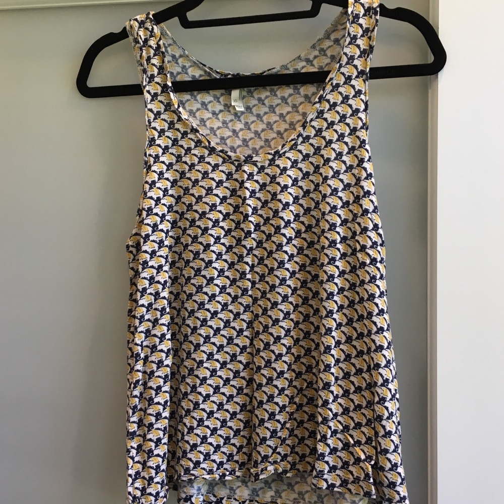 JOIE printed sleeveless tank